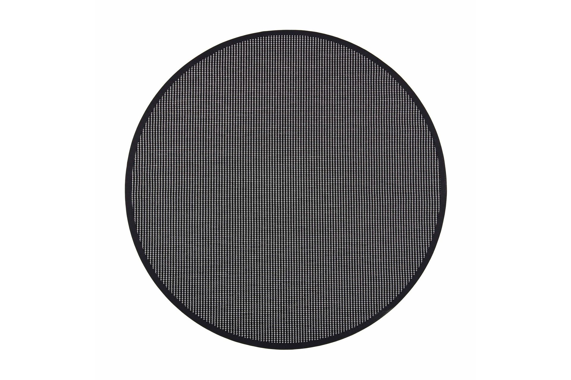Lyyra2 Matte Rund 133 cm Svart - Vm Carpet
