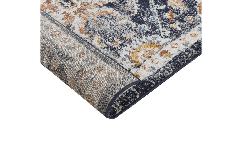 Malishka Ryeteppe 200x300 cm - Blå - Tekstiler - Tepper & Matter - Moderne tepper - Ryeteppe