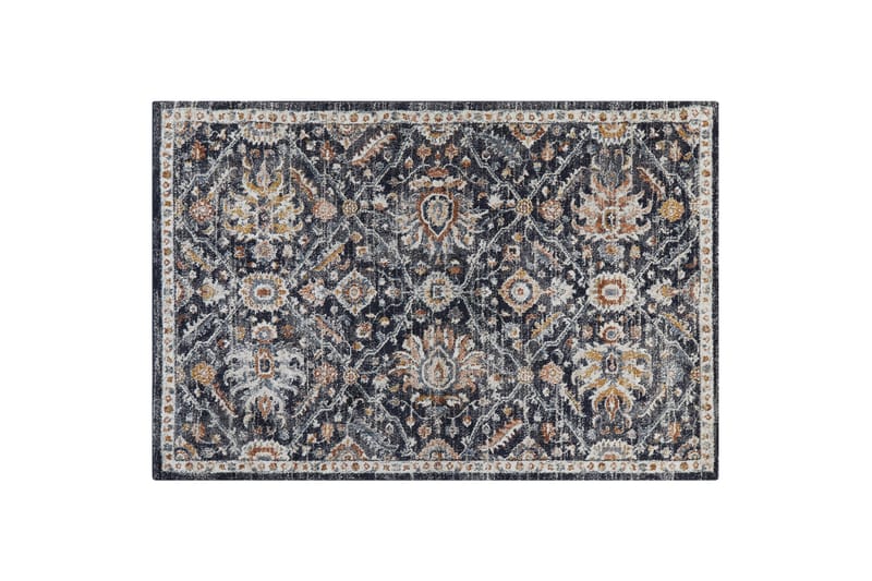 Malishka Ryeteppe 200x300 cm - Blå - Tekstiler - Tepper & Matter - Moderne tepper - Ryeteppe