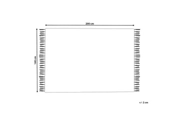 Manavgat Ryeteppe 140x200 cm - Beige - Tekstiler - Tepper & Matter - Moderne tepper - Gangmatter