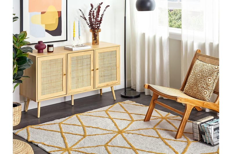 Marand Ryeteppe 160x230 cm - Svart/hvit - Tekstiler - Tepper & Matter - Moderne tepper - Ryeteppe