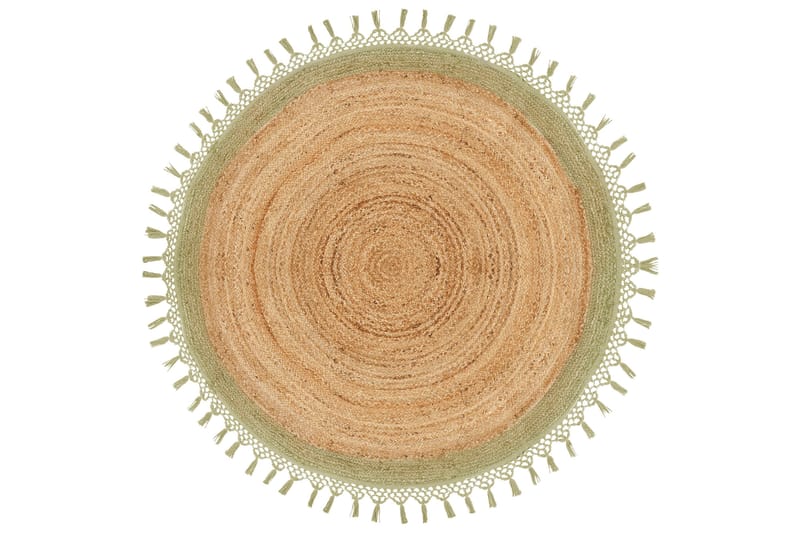 Marts Juteteppe 140 cm Rund - Beige - Tekstiler - Tepper & Matter - Moderne tepper - Sisaltepper