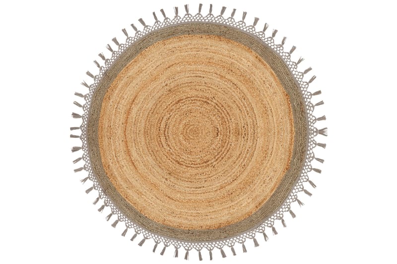 Marts Juteteppe 140 cm Rund - Beige - Tekstiler - Tepper & Matter - Moderne tepper - Sisaltepper
