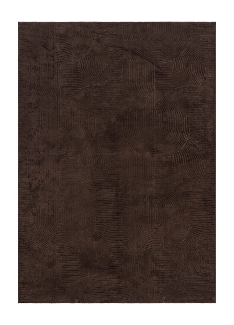 Maskinvevd teppe Castello Art 240x340 cm, Sjokolade