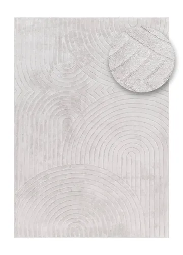 Maskinvevd teppe Cozy Zen 155x230 cm - Grå - Tekstiler - Tepper & Matter - Moderne tepper - Wiltontepper