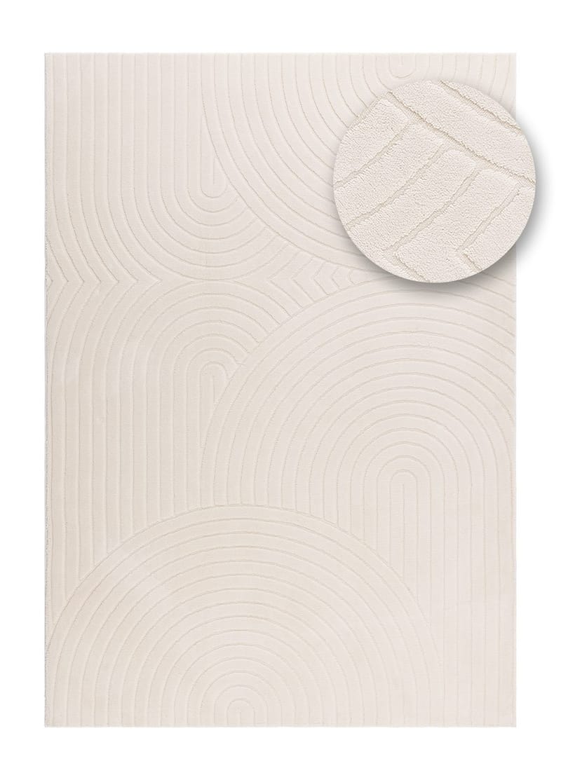 Maskinvevd teppe Cozy Zen 155x230 cm - Natur - Tekstiler - Tepper & Matter - Moderne tepper - Wiltontepper