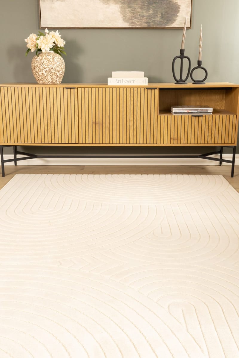 Maskinvevd teppe Cozy Zen 155x230 cm - Natur - Tekstiler - Tepper & Matter - Moderne tepper - Wiltontepper