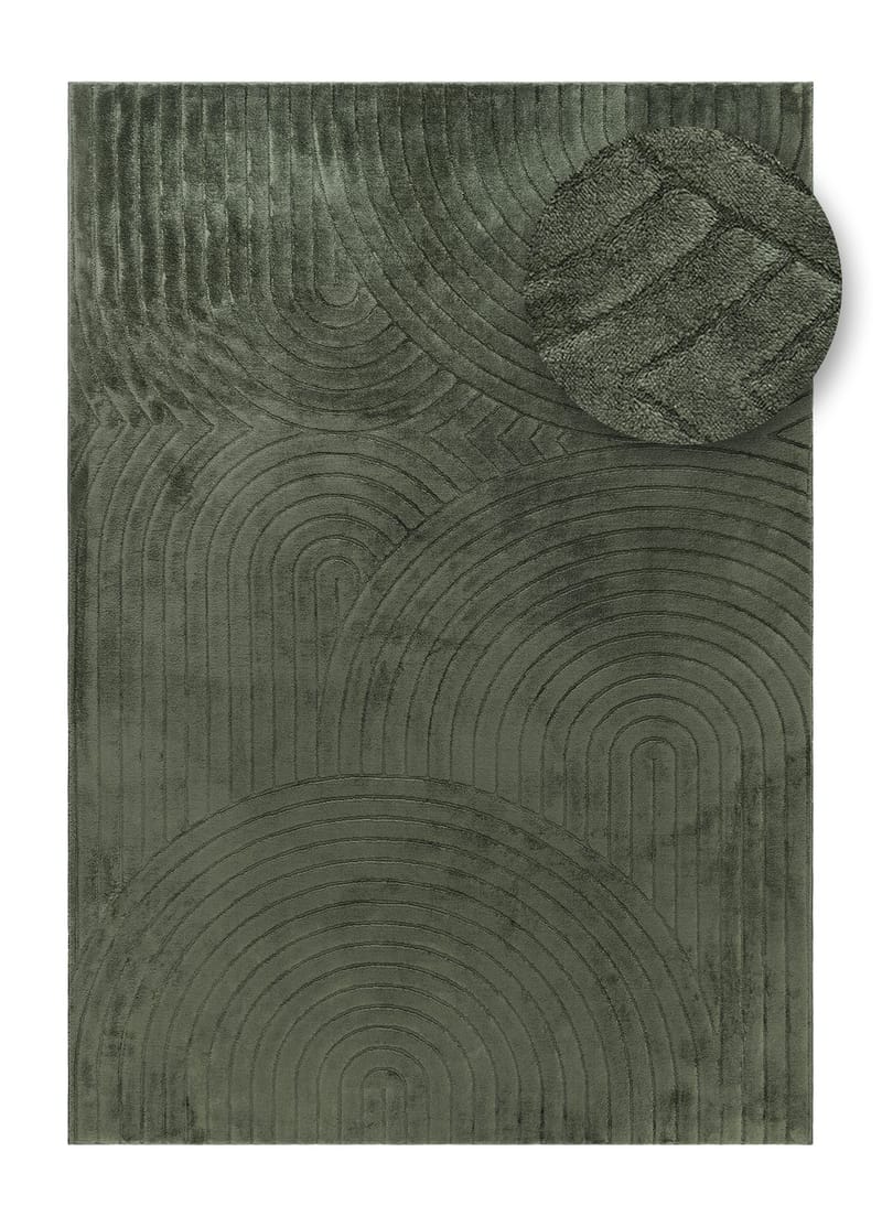 Maskinvevd teppe Cozy Zen 200x290 cm - Smaragdgrønn - Tekstiler - Tepper & Matter - Moderne tepper - Wiltontepper
