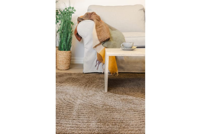 Maskinvevd teppe Genova Harmony - 140x200 cm, Mokka - Tekstiler - Tepper & Matter - Moderne tepper - Wiltontepper