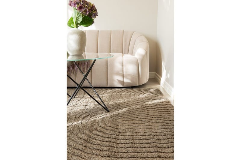 Maskinvevd teppe Genova Zen - 160x230 cm, Mokka - Tekstiler - Tepper & Matter - Moderne tepper - Wiltontepper