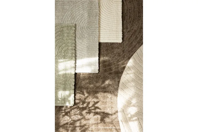 Maskinvevd teppe Genova Zen - 200x290 cm, Mokka - Tekstiler - Tepper & Matter - Moderne tepper - Wiltontepper