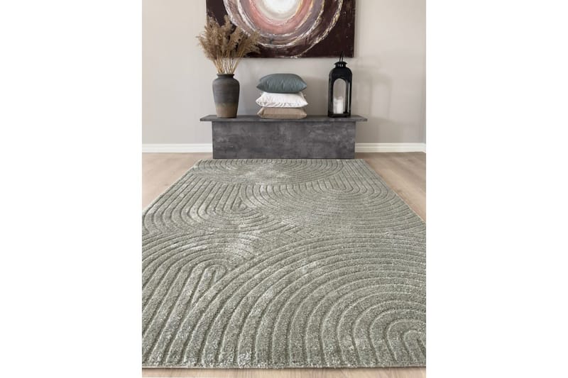 Maskinvevd teppe Genova Zen - 280x380 cm, Grønn - Tekstiler - Tepper & Matter - Moderne tepper - Wiltontepper
