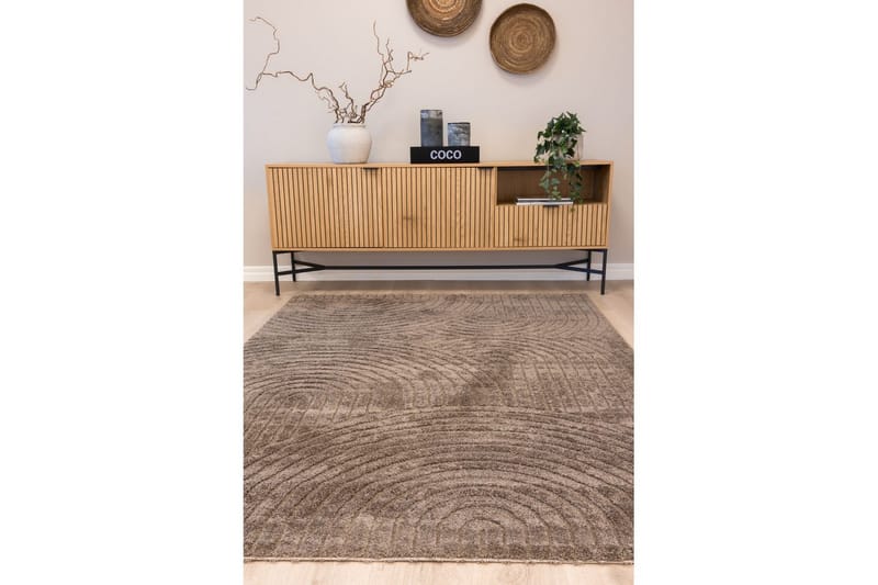 Maskinvevd teppe Genova Zen - 280x380 cm, Mokka - Tekstiler - Tepper & Matter - Moderne tepper - Wiltontepper