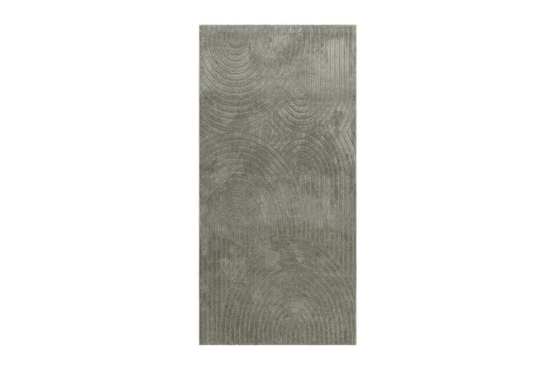 Maskinvevd teppe Genova Zen, 80x150 cm, Grønn