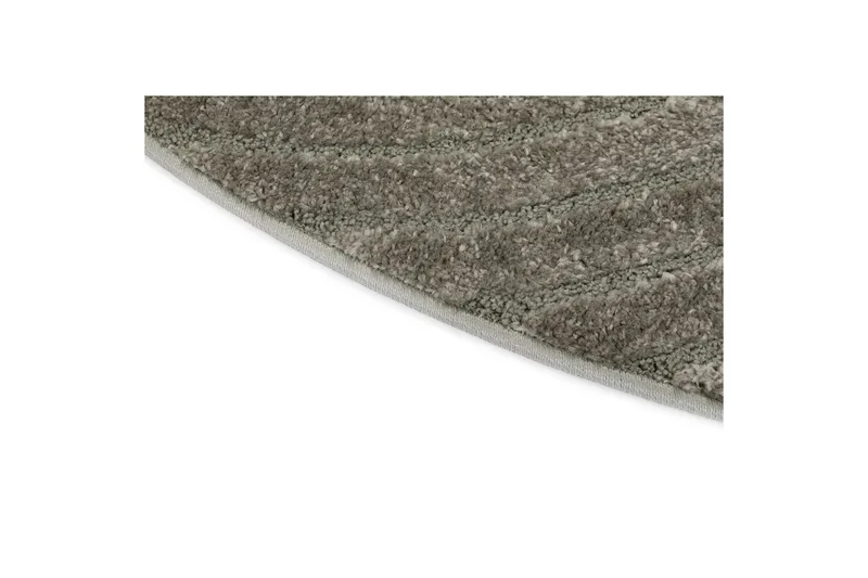 Maskinvevd teppe Genova Zen Rund - 120x120 cm, Grønn - Tekstiler - Tepper & Matter - Moderne tepper - Wiltontepper