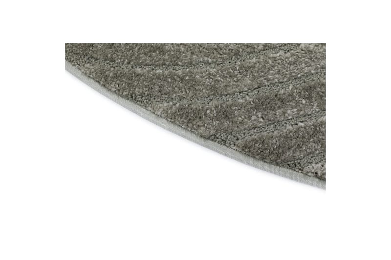 Maskinvevd teppe Genova Zen Rund - 200x200 cm, Grønn - Tekstiler - Tepper & Matter - Moderne tepper - Wiltontepper