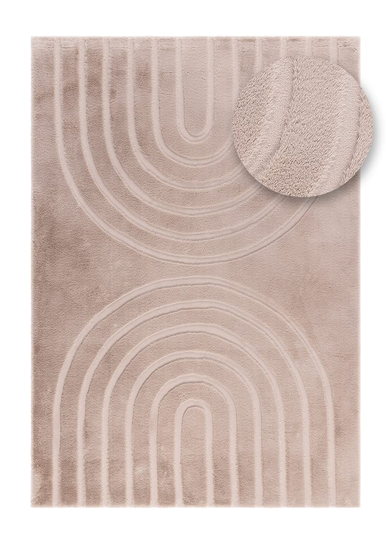 Maskinvevd teppe Heaven Art 240x340 cm - Taupe - Tekstiler - Tepper & Matter - Moderne tepper - Wiltontepper
