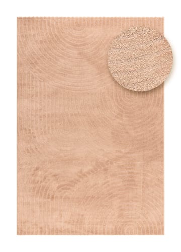 Maskinvevd teppe KM Home Genova Zen 160x230 cm Peach - Peach - Tekstiler - Tepper & Matter - Moderne tepper - Wiltontepper