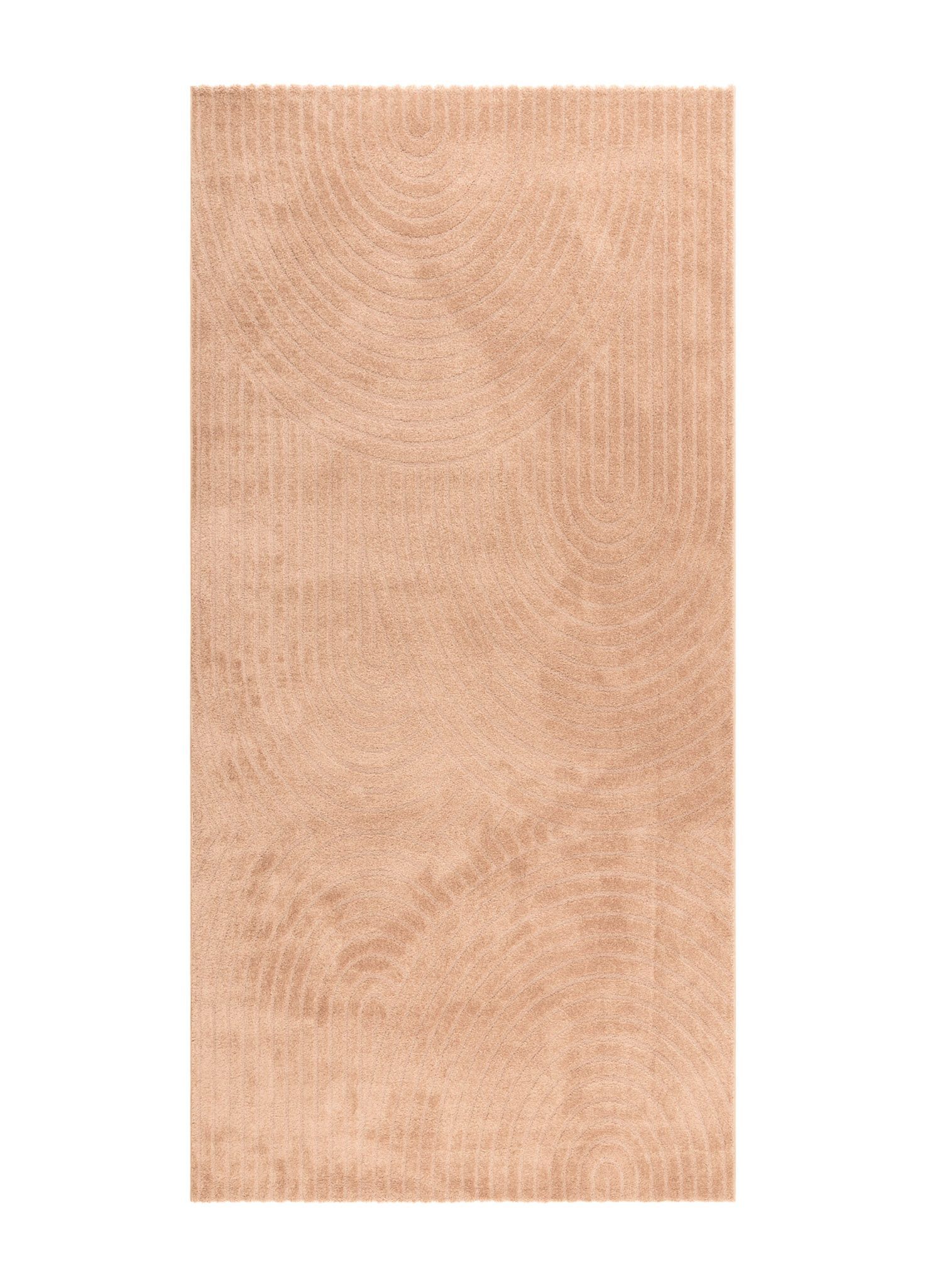 Maskinvevd teppe KM Home Genova Zen 80x150 cm Peach - Peach
