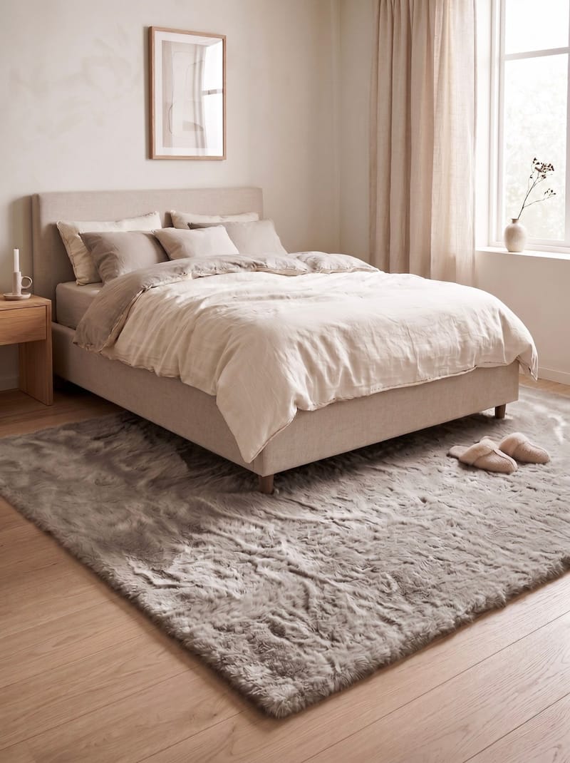 Maskinvevd teppe KM Home Heaven Deluxe 230x330 Greige - Greige - Tekstiler - Tepper & Matter - Moderne tepper - Wiltontepper