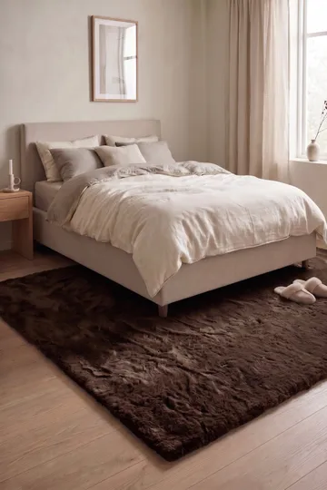 Maskinvevd teppe KM Home Heaven Deluxe 230x330 Sjokolade - Sjokolade - Tekstiler - Tepper & Matter - Moderne tepper - Wiltontepper