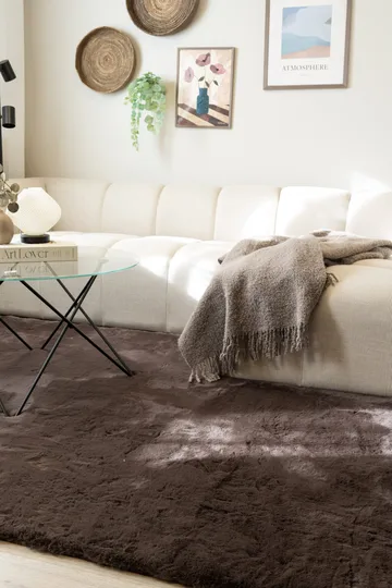 Maskinvevd teppe KM Home Heaven Deluxe 230x330 Sjokolade - Sjokolade - Tekstiler - Tepper & Matter - Moderne tepper - Wiltontepper