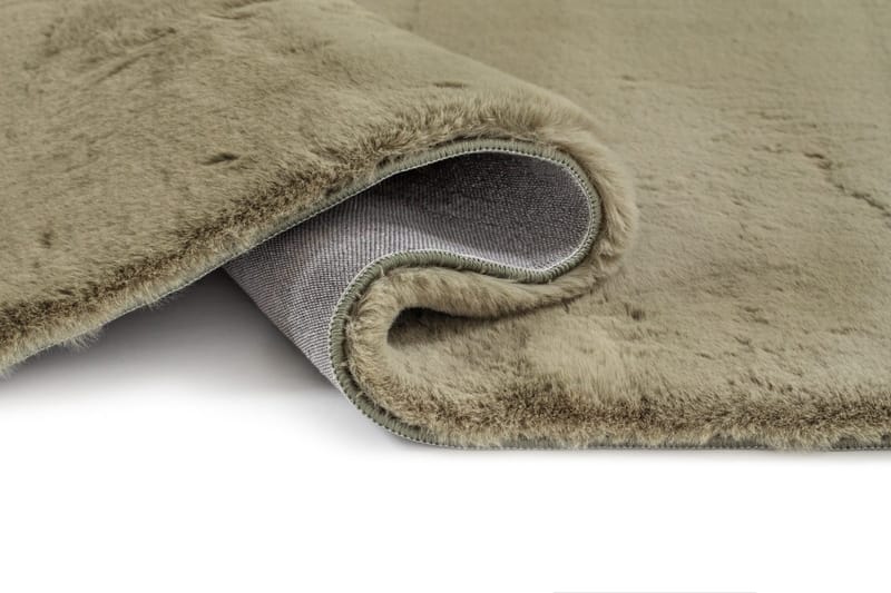 Maskinvevd teppe KM Home Heaven Deluxe RUND 160x160 Olivengrønn - Olivengrønn - Tekstiler - Tepper & Matter - Moderne tepper - Wiltontepper