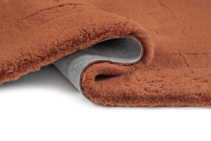 Maskinvevd teppe KM Home Heaven Deluxe RUND 160x160 Rust - Rust - Tekstiler - Tepper & Matter - Moderne tepper - Wiltontepper
