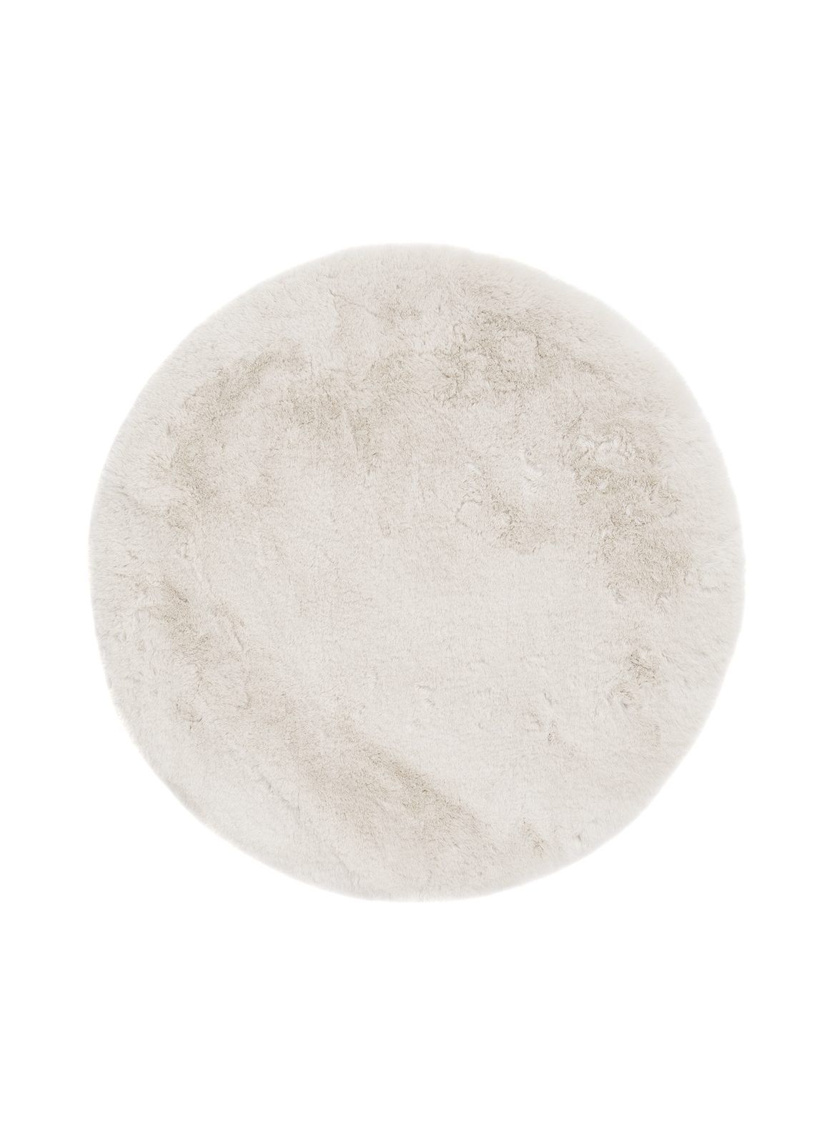Maskinvevd teppe KM Home Heaven Deluxe RUND 200x200 Creme - krem
