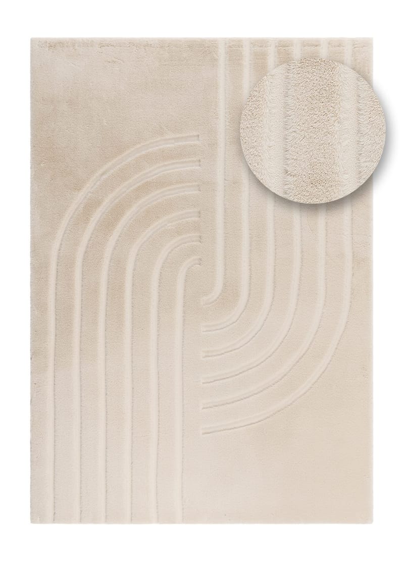 Maskinvevd teppe KM Home Heaven Modern 240x340 Natur - natur - Tekstiler - Tepper & Matter - Moderne tepper - Wiltontepper