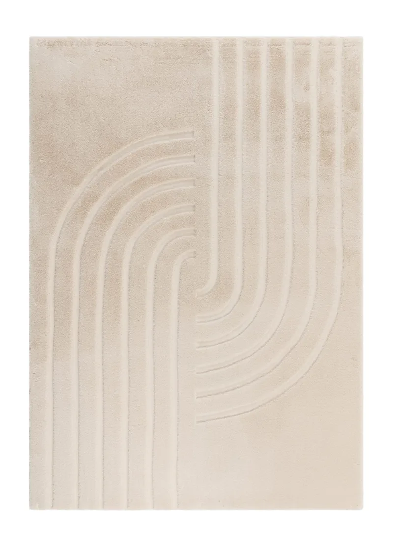 Maskinvevd teppe KM Home Heaven Modern 240x340 Natur, natur