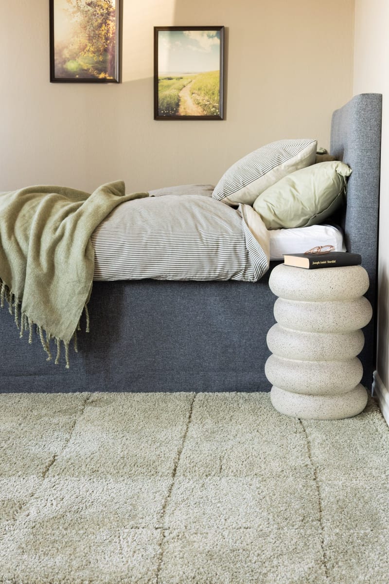 Maskinvevd teppe KM Home Montana Square 160x230 Grønn - Grønn - Tekstiler - Tepper & Matter - Moderne tepper - Wiltontepper