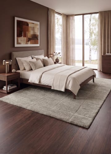 Maskinvevd teppe KM Home Montana Square 160x230 Grønn - Grønn - Tekstiler - Tepper & Matter - Moderne tepper - Wiltontepper