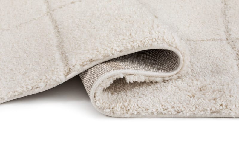 Maskinvevd teppe KM Home Montana Square 240x340 Creme - Krem - Tekstiler - Tepper & Matter - Moderne tepper - Wiltontepper