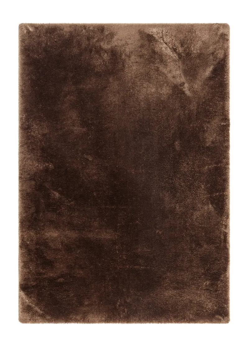 Maskinvevd teppe KM Home Novelle 140x200 Sjokolade, Mørkebrun