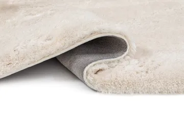 Maskinvevd teppe KM Home Novelle KVADRAT 200x200 Creme - Creme - Tekstiler - Tepper & Matter - Moderne tepper - Ryeteppe