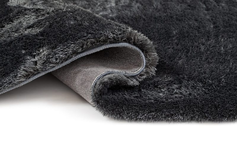 Maskinvevd teppe KM Home Novelle KVADRAT 200x200 Grafitt - Grafitt - Tekstiler - Tepper & Matter - Moderne tepper - Ryeteppe