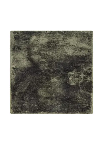 Maskinvevd teppe KM Home Novelle KVADRAT 240x240 Fløyelsgrønn