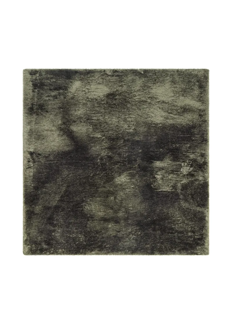 Maskinvevd teppe KM Home Novelle KVADRAT 240x240 Fløyelsgrønn, Fløyelsgrønn