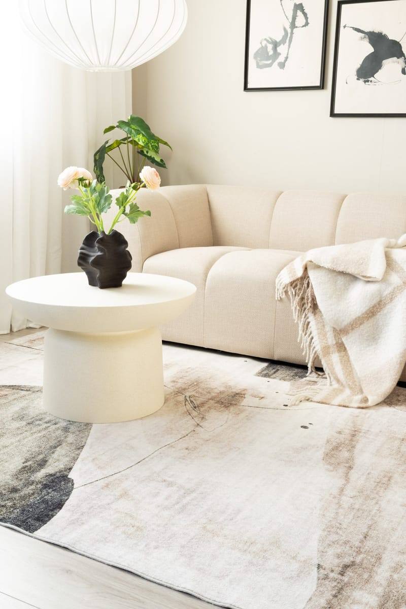 Maskinvevd teppe KM Home Tarfaya 200x290 cm Grønn - Grønn - Tekstiler - Tepper & Matter - Moderne tepper - Wiltontepper