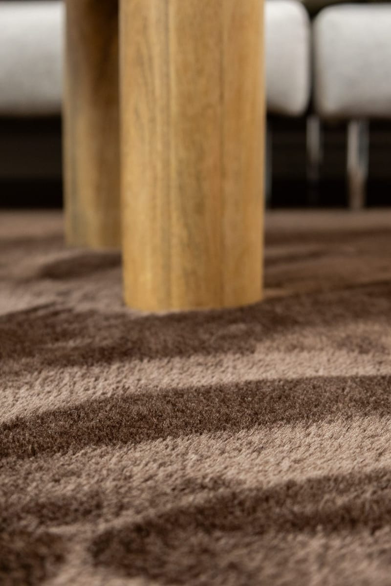 Maskinvevd teppe KM Home Tender 160x230 Sjokolade - Sjokolade - Tekstiler - Tepper & Matter - Moderne tepper - Wiltontepper