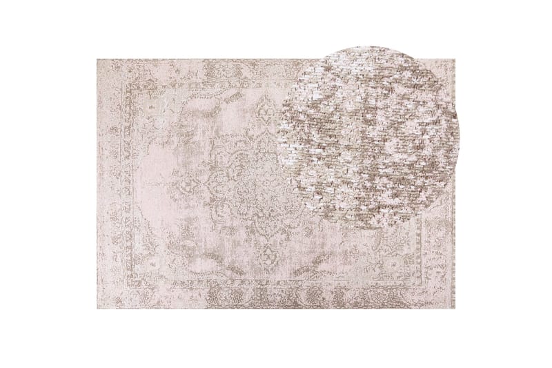 Matarim Ryeteppe 160x230 cm - Rosa - Tekstiler - Tepper & Matter - Moderne tepper - Ryeteppe