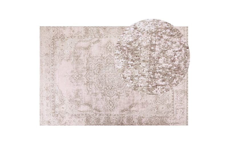 Matarim Ryeteppe 200x300 cm - Rosa - Tekstiler - Tepper & Matter - Moderne tepper - Ryeteppe