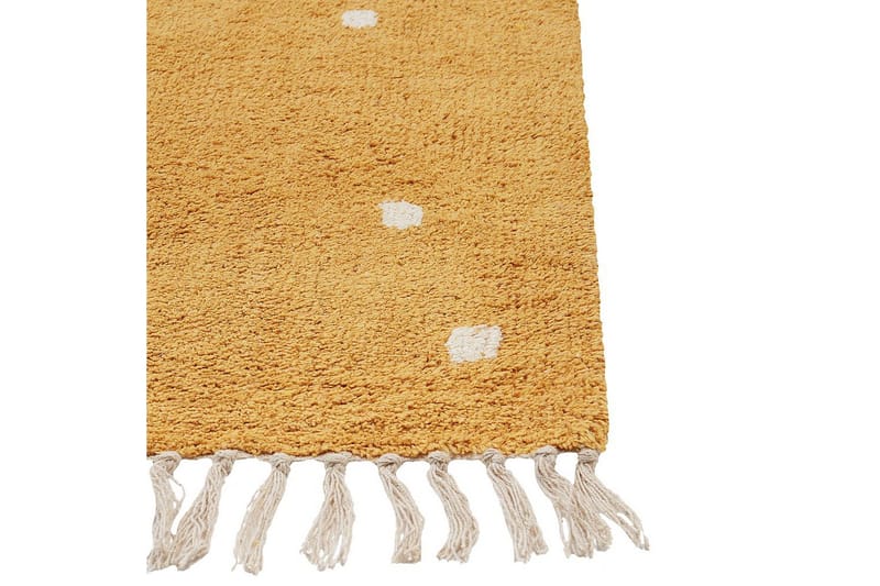 Matte Astaf - Gul - Tekstiler - Tepper & Matter - Moderne tepper - Bomullstepper