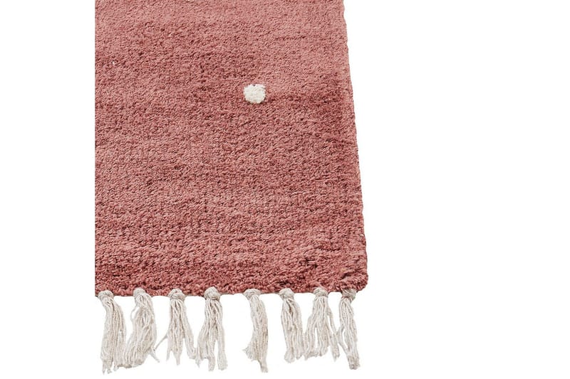 Matte Astaf - Rød - Tekstiler - Tepper & Matter - Moderne tepper - Bomullstepper