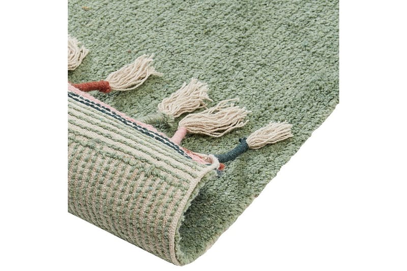 Matte Caparli - Grønn - Tekstiler - Tepper & Matter - Moderne tepper - Bomullstepper
