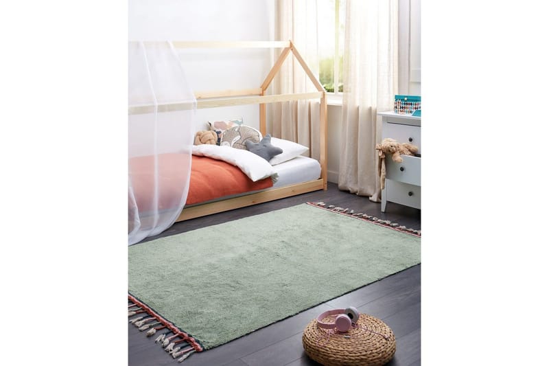 Matte Caparli - Grønn - Tekstiler - Tepper & Matter - Moderne tepper - Bomullstepper