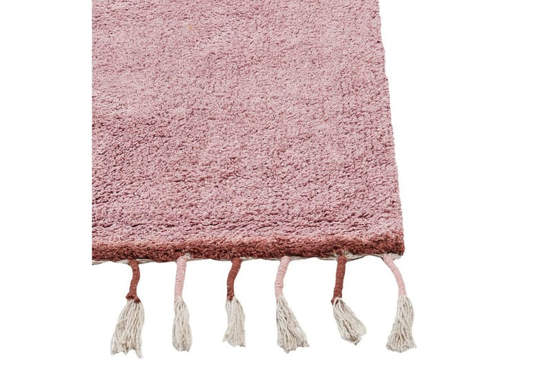 Matte Caparli - Rosa - Tekstiler - Tepper & Matter - Moderne tepper - Bomullstepper