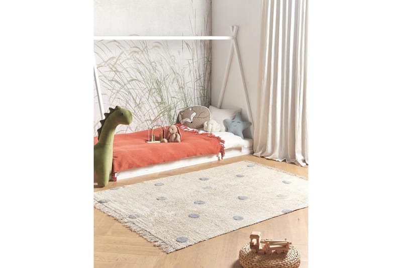 Matte Dardere - Beige, grå - Tekstiler - Tepper & Matter - Moderne tepper - Bomullstepper