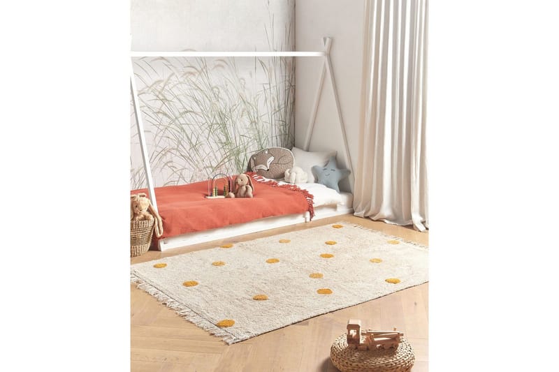 Matte Dardere - Beige, gul - Tekstiler - Tepper & Matter - Moderne tepper - Bomullstepper